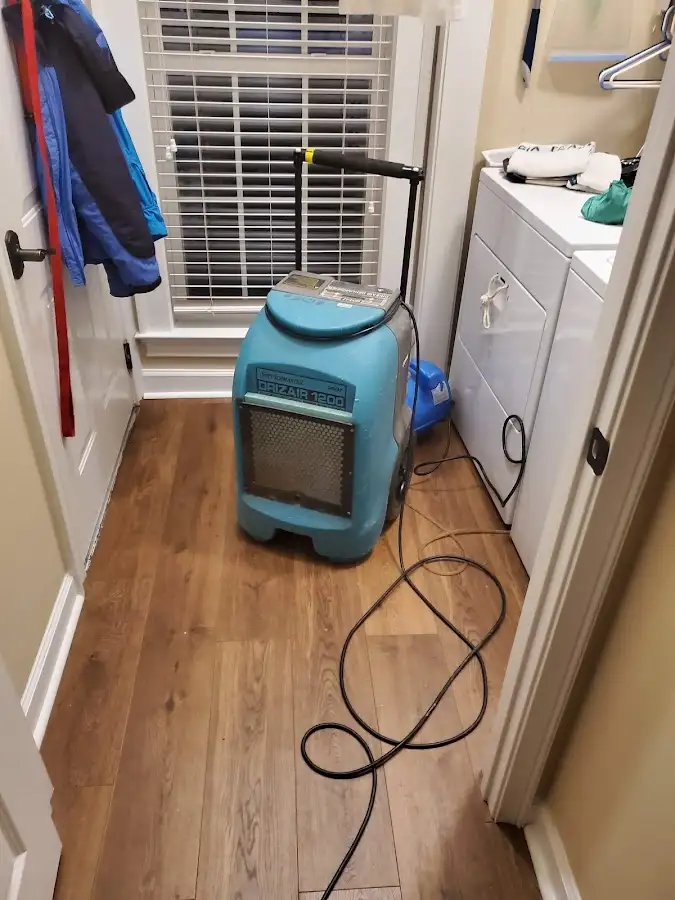 Commercial dehumidifier deployed for Flood Damage Cleanup in Phenix City