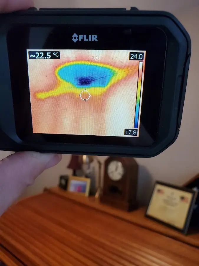 Thermal imaging inspection for water damage in Phenix City