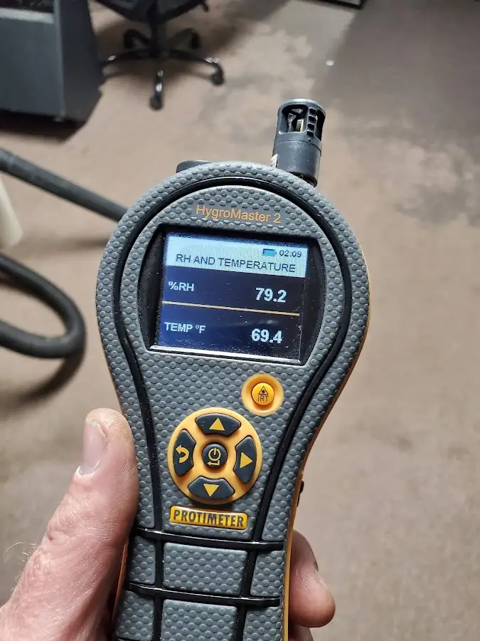 Moisture meter humidity assessment for Mold Remediation & Removal in Phenix City